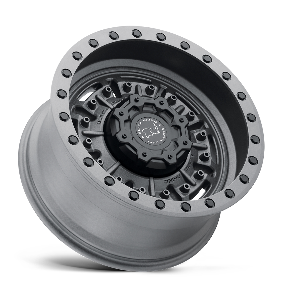 Llanta Black Rhino Abrams Matte Gunmetal 20x9.5 6x139.7 offset 12