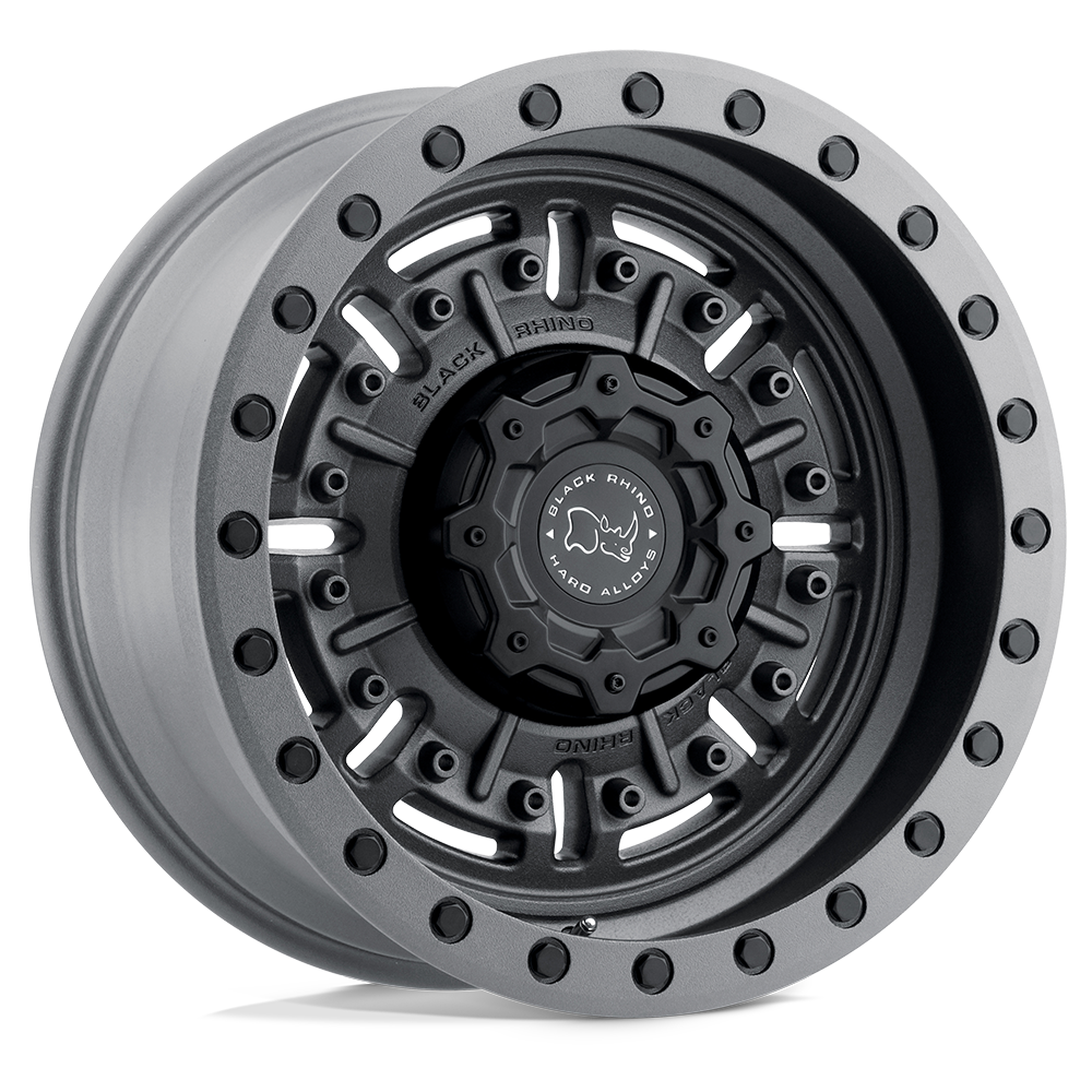 Llanta Black Rhino Abrams Matte Gunmetal 20x9.5 6x139.7 offset 12
