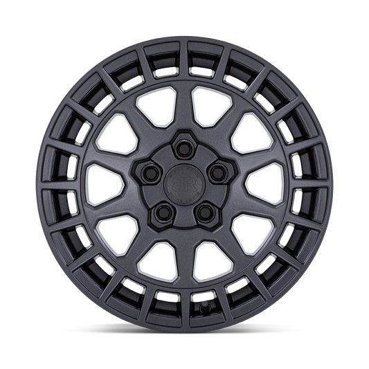 Llanta Black Rhino Boxer Gunblack 17x8.0 5x114.3 offset 40