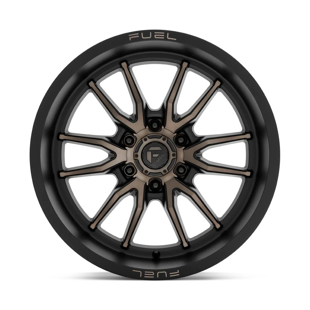 Llanta FUEL CLASH 6 DARK MACHINE 20X10 6x135 offset -18