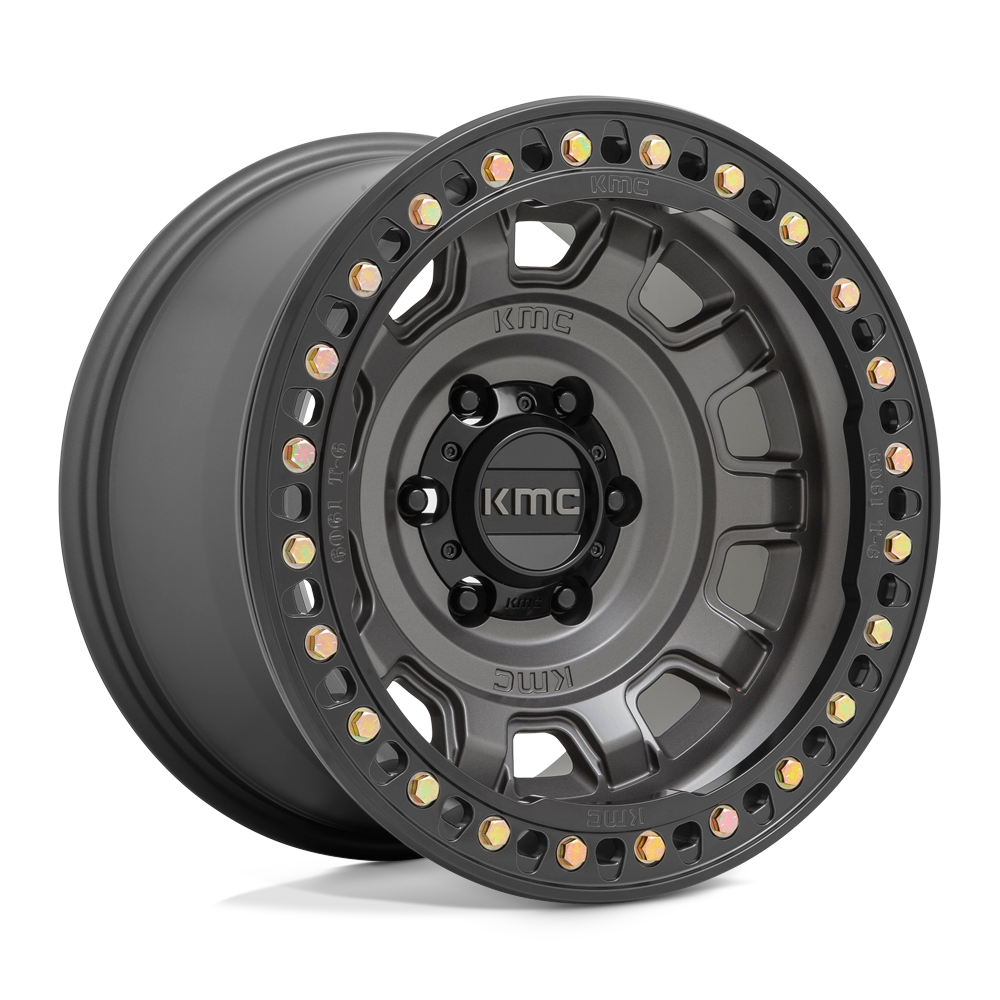 Llanta KMC Tank Beadlock Anthracite KM236 17x9.0 5x127 offset -38