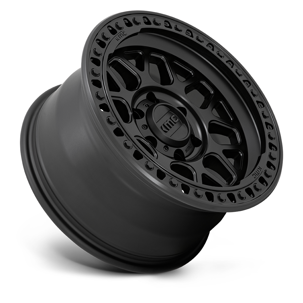 Llanta KMC GRS Satin Black KM549 17x9.0 6x139.7 offfset 0