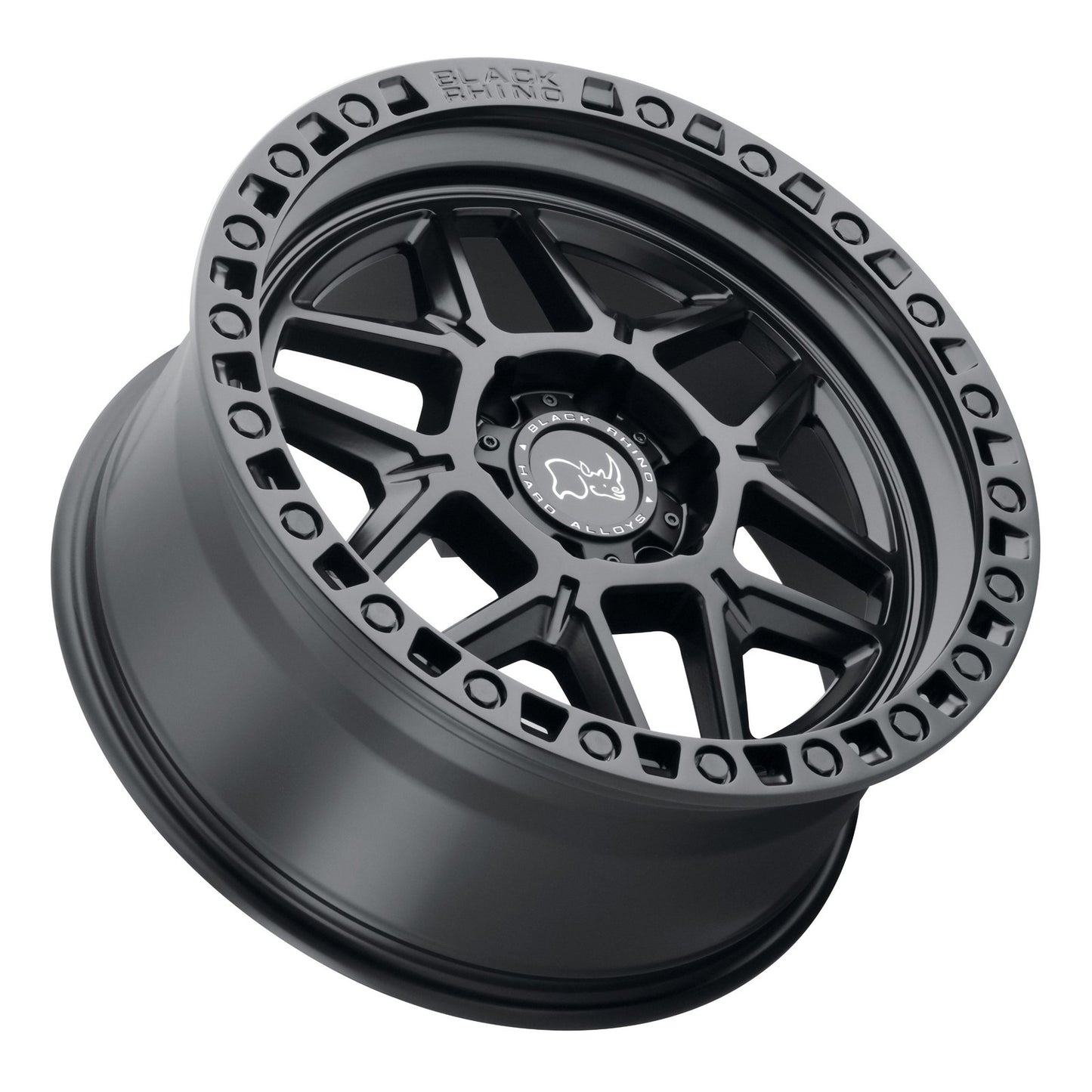 Llanta Black Rhino Kelso Matte Black /Black Bolts 20X9.0 6X135 offset 12