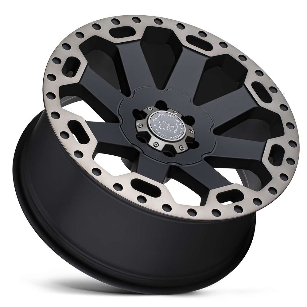 Llanta Black Rhino Warlord Matte Black 17x8.0 5x120 offset 35