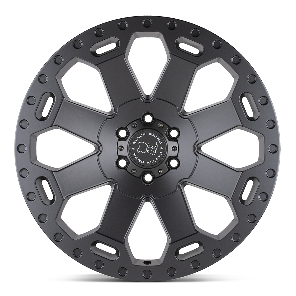 Llanta Black Rhino Warlord Matte Gunmetal 18x9.0 6x139.7 offset 12