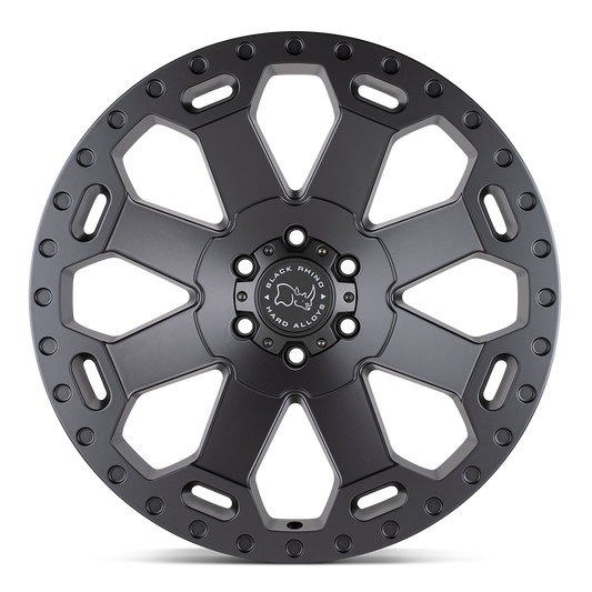 Llanta Black Rhino Warlord Matte Gunmetal 20x9.0 6x139.7 offset 12