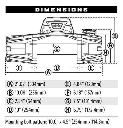 Winche Warn VR EVO 10