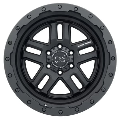 Llanta Black Rhino Barstow Matte black 20x9.5 6x135 offset 12
