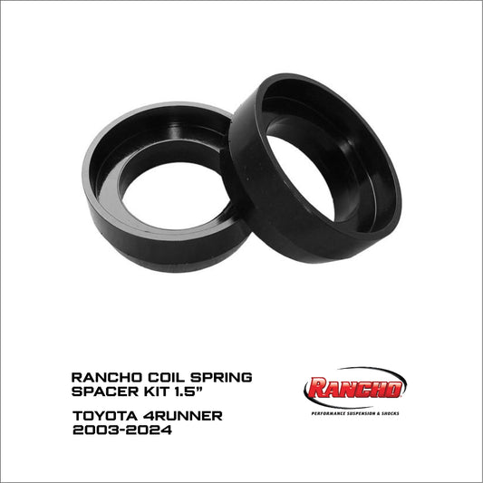 Rancho SPACER ESPIRAL TRASERO 1.5" para TOYOTA 4RUNNER 2003+
 TOYOTA FJ CRUISER 2007-2014