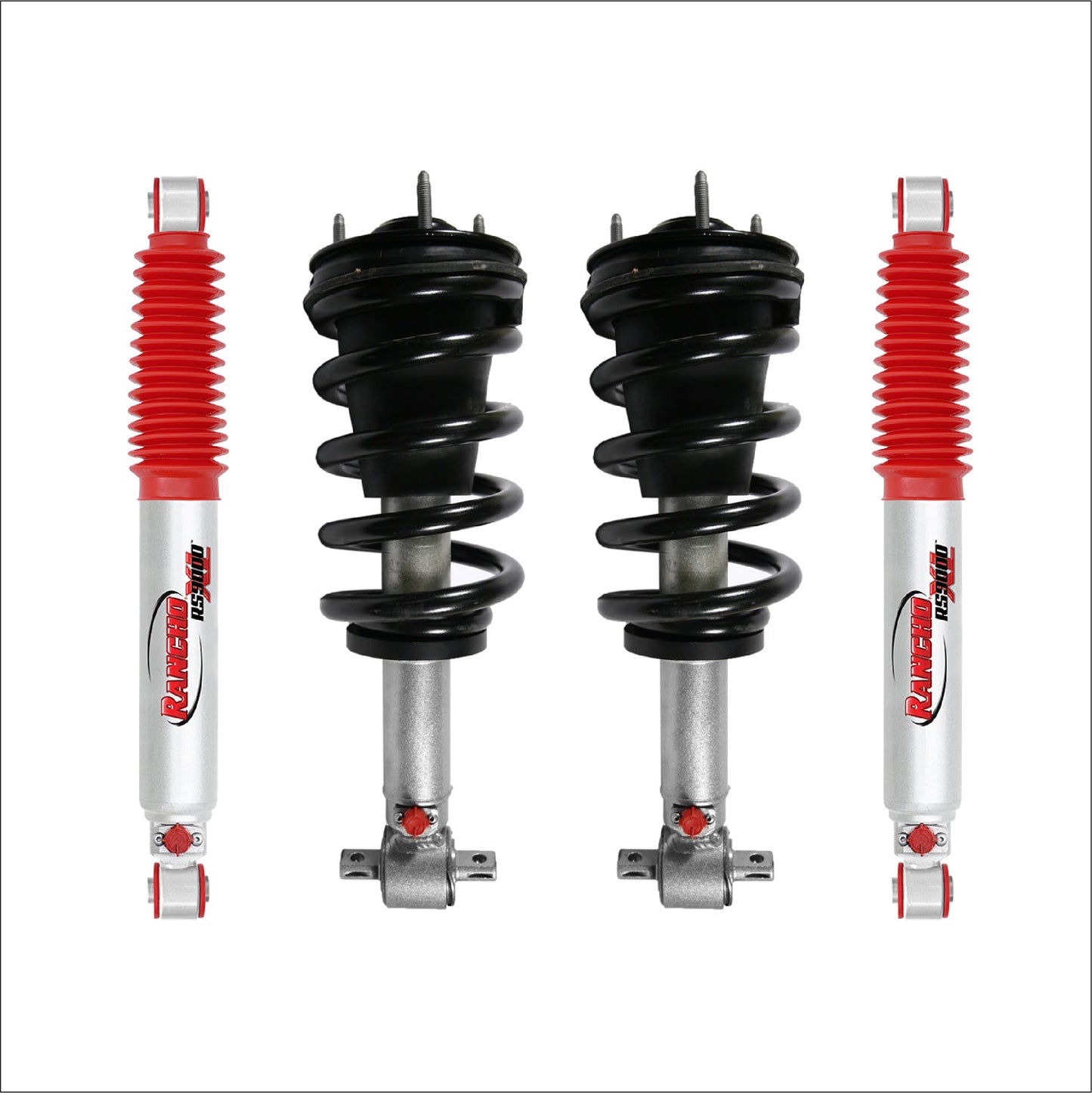 Kit de suspension Rancho QUICKLIFT RS9000XL LEVANTA 0" ADELANTE para CHEVROLET SILVERADO TRAILBOSS 2020+