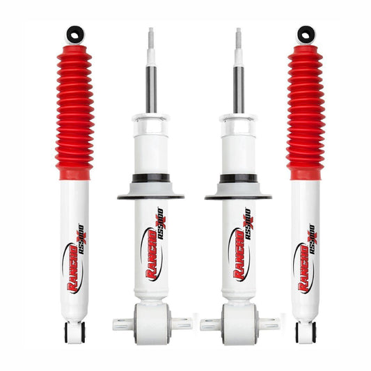 Kit de suspension Rancho RS5000X DELANTEROS + TRASEROS 0" para FORD F150 2014+