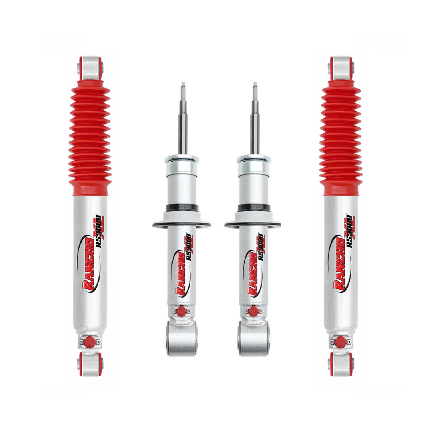 Kit de suspension Rancho RS9000XL 
  DELANTEROS + TRASEROS 0" para MITSUBISHI L200 2005-2015