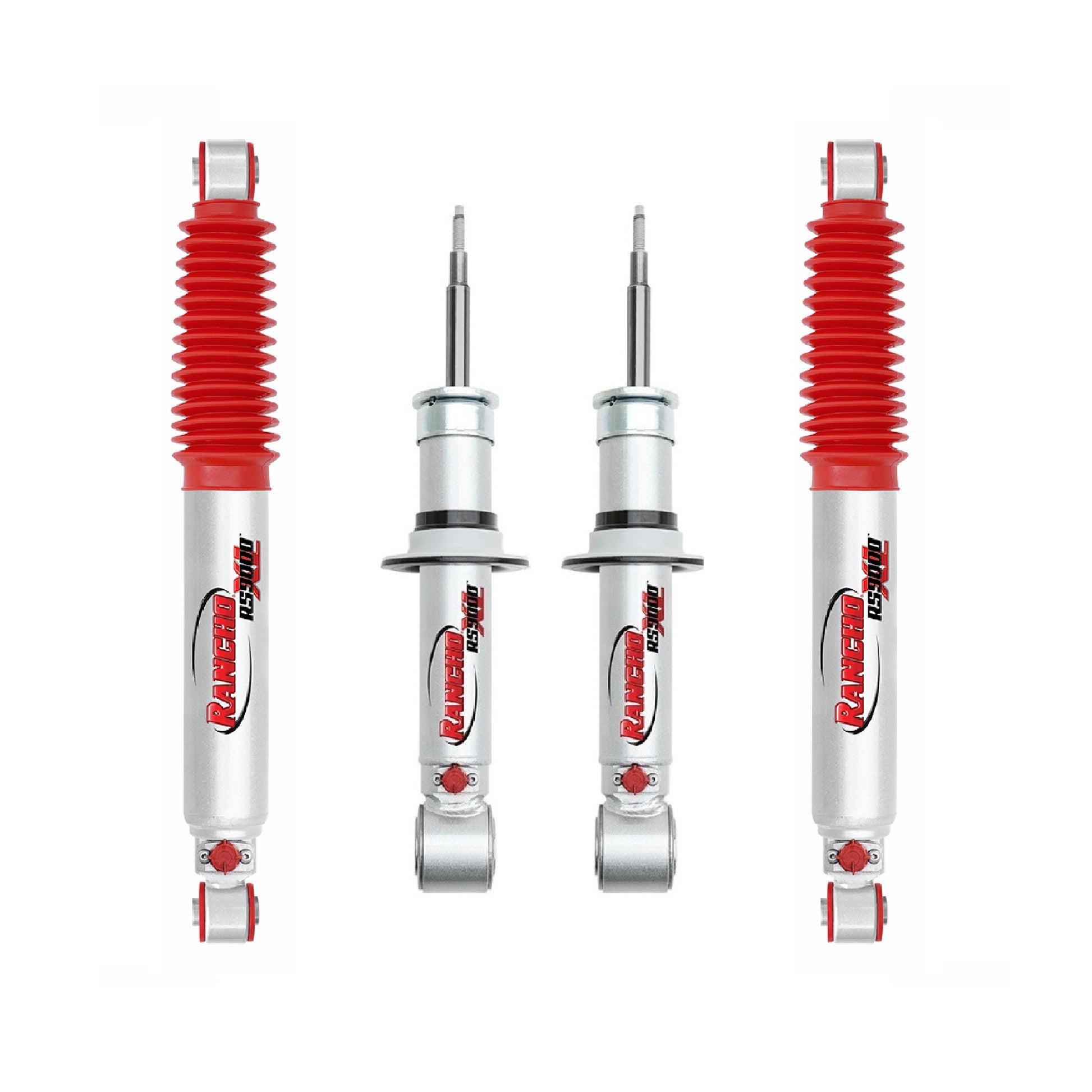 Kit de suspension Rancho RS9000XL 
  DELANTEROS + TRASEROS 0" para MITSUBISHI L200 2005-2015