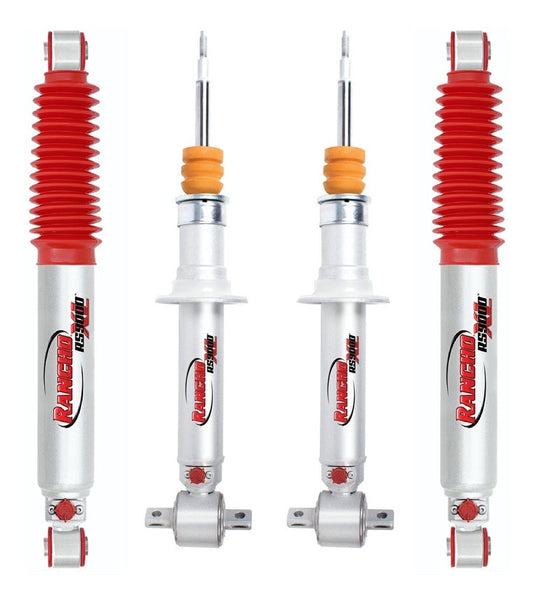 Kit de suspension Rancho RS9000XL 
  DELANTEROS + TRASEROS 0" para CHEVROLET SILVERADO TRAILBOSS 2020+