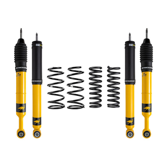 Kit de suspension Old Man Emu 0-2" ADELANTE KITS NITROCHARGER PLUS ( 4 AMORT. + 4 ESPIRALES ) para TOYOTA 4RUNNER / PRADO / FJ (2005-2024)