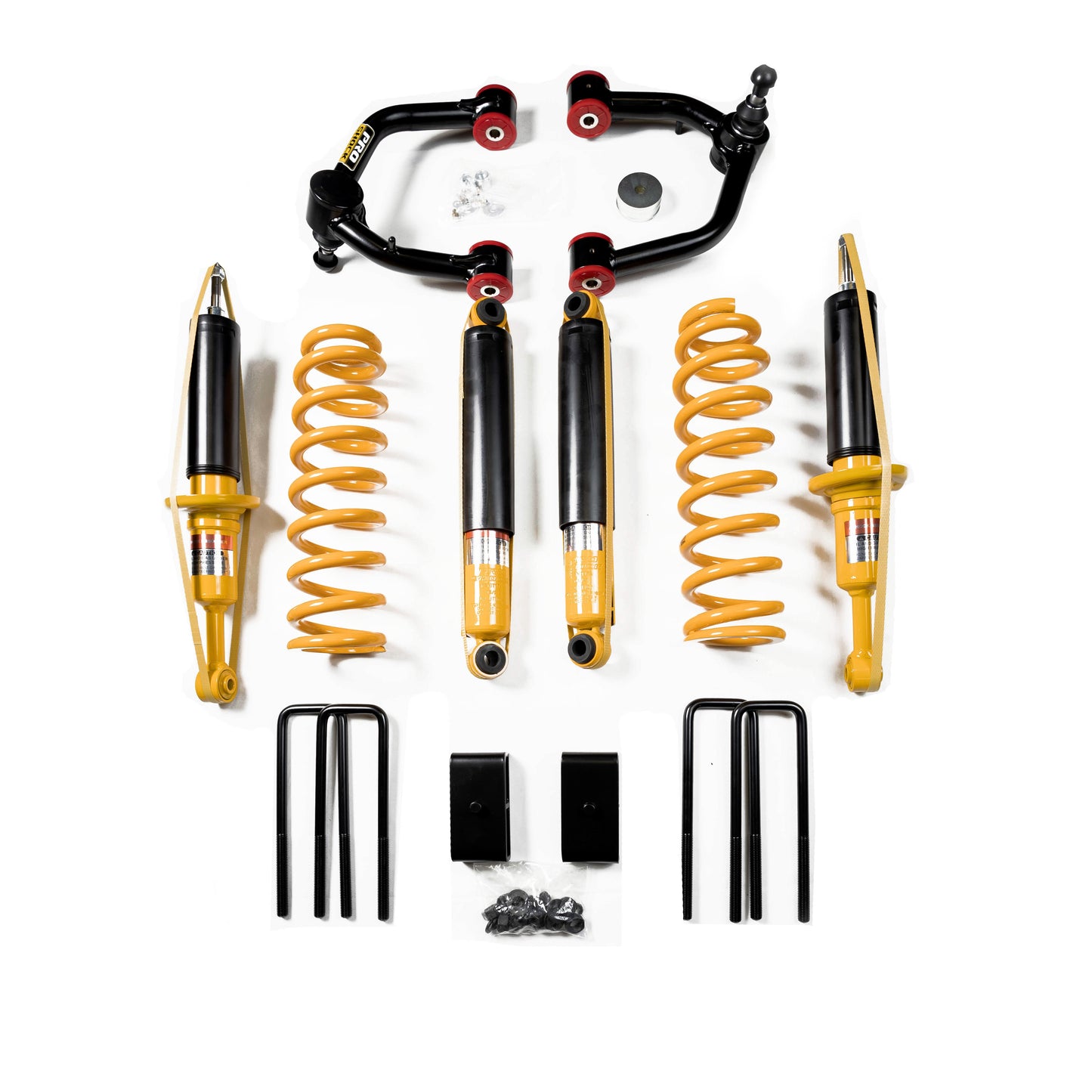 TOYOTA HILUX VIGO (2005-2015) Kit suspension 3" - REAR BLOCK - UPPER CONTROL ARMS