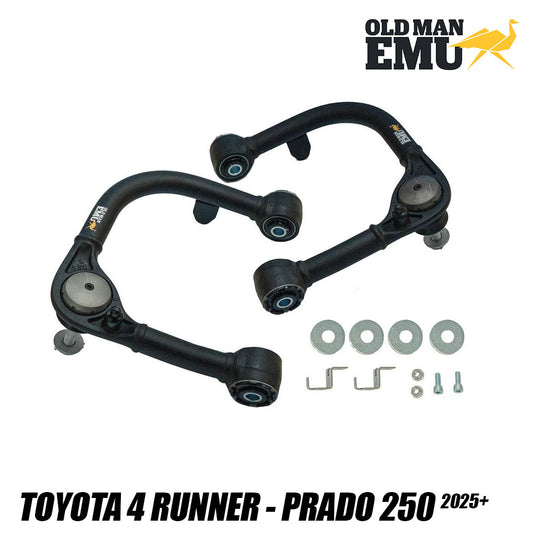 Bandejas superiores Old Man Emu Levante 0-2" para TOYOTA 4RUNNER / PRADO 250 (2025+)