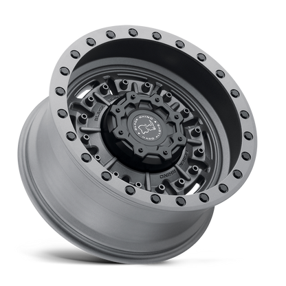 Llanta Black Rhino Abrams Matte Gunmetal 20x9.5 6x139.7 offset 12