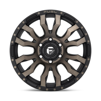Llanta FUEL BLITZ MACHINE 20X10 6x139.7 offset -18