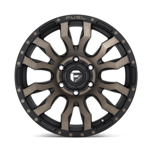 Llanta FUEL BLITZ MACHINE 20X10 6x139.7 offset -18