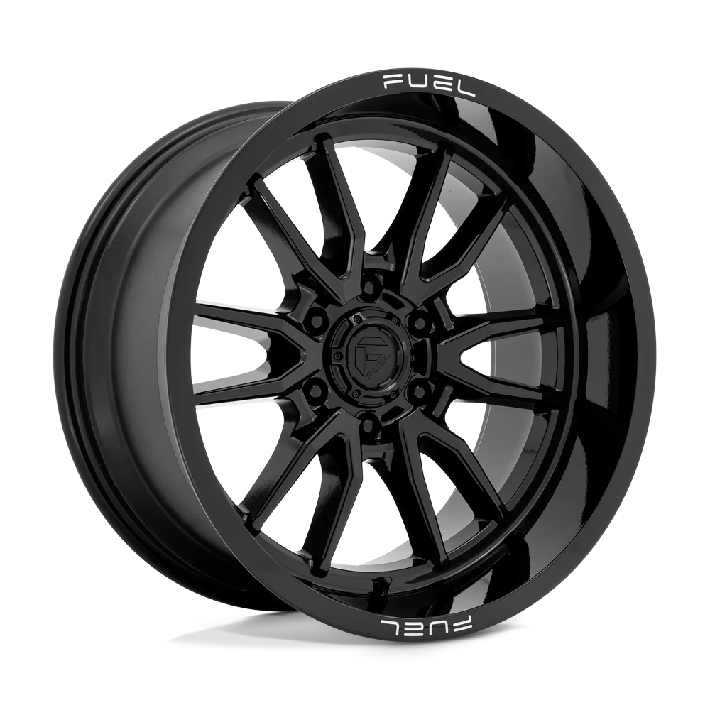 Llanta FUEL CLASH 6 GLOSS BLACK 17X9 6x135 offset -12