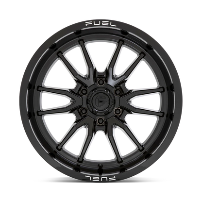 Llanta FUEL CLASH 6 GLOSS BLACK 17X9 6x135 offset -12