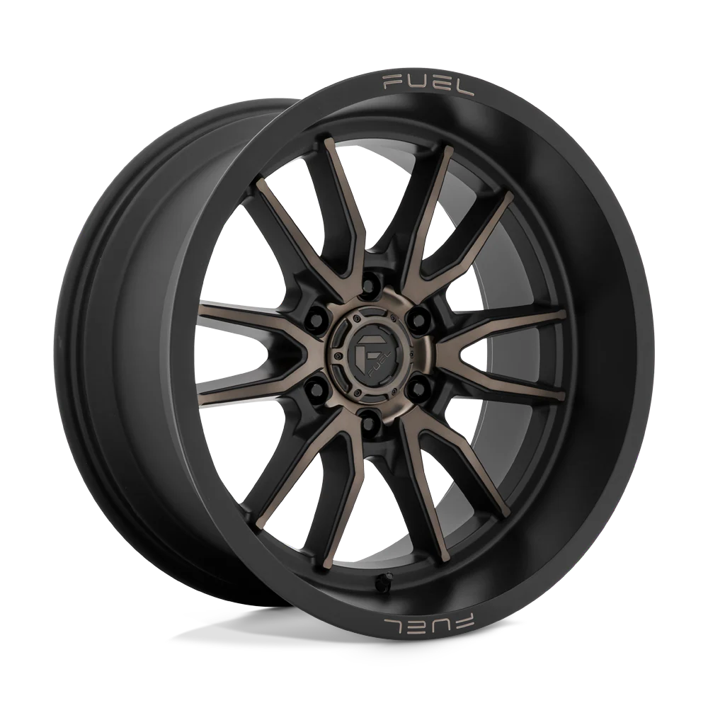 Llanta FUEL CLASH 6 DARK MACHINE 20X10 6x139.7 offset -18