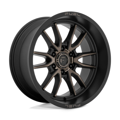 Llanta FUEL CLASH 6 DARK MACHINE 20X10 6x139.7 offset -18