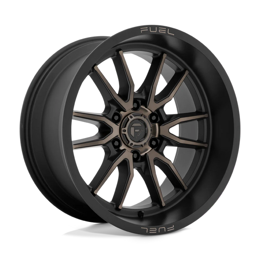 Llanta FUEL CLASH 6 DARK MACHINE 20X10 6x135 offset -18