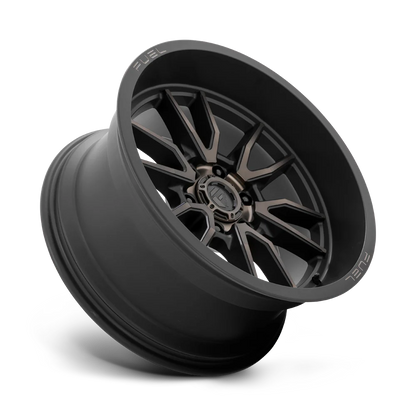 Llanta FUEL CLASH 6 DARK MACHINE 20X10 6x139.7 offset -18