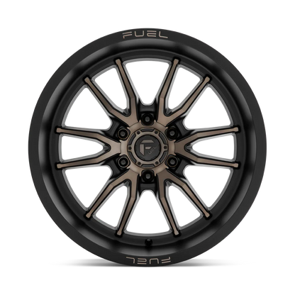Llanta FUEL CLASH 6 DARK MACHINE 20X10 6x139.7 offset -18