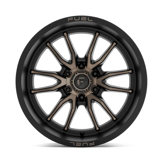 Llanta FUEL CLASH 6 DARK MACHINE 20X10 6x139.7 offset -18