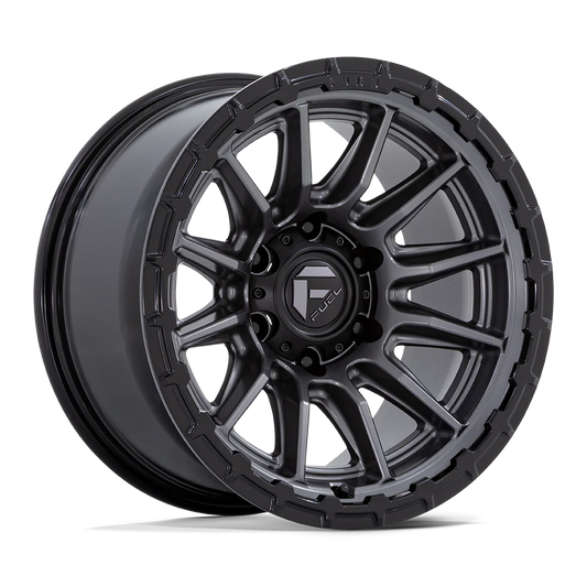 Llanta FUEL PISTON MATTE GUN METAL 20X9 6x139.7 offset 1