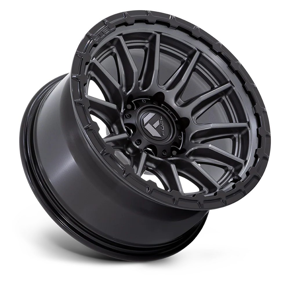 Llanta FUEL PISTON MATTE GUN METAL 20X9 6x139.7 offset 1