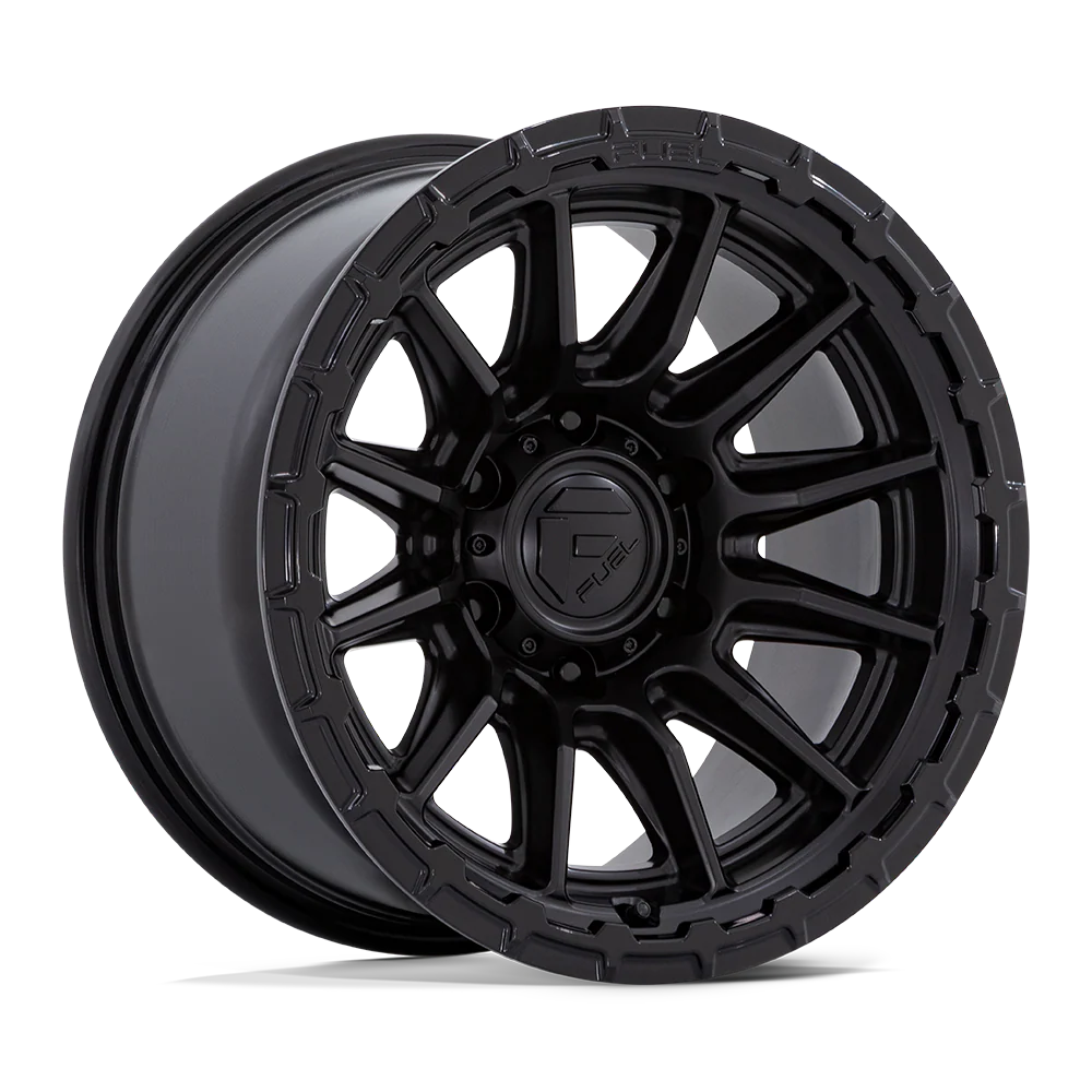 Llanta FUEL PISTON BLACKOUT 17X9 6x139.7 offset -12