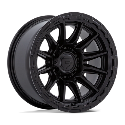 Llanta FUEL PISTON BLACKOUT 17X9 6x139.7 offset -12