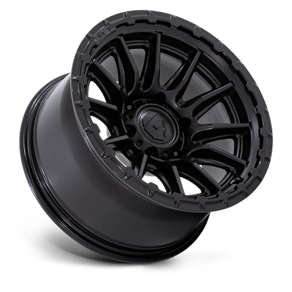 Llanta FUEL PISTON BLACKOUT 17X9 6x139.7 offset -12