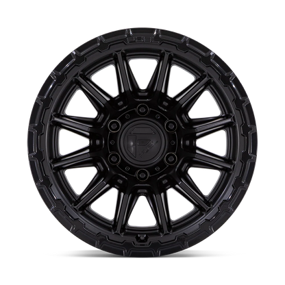 Llanta FUEL PISTON BLACKOUT 17X9 6x139.7 offset -12