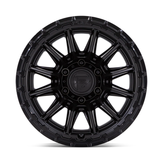 Llanta FUEL PISTON BLACKOUT 17X9 6x139.7 offset -12