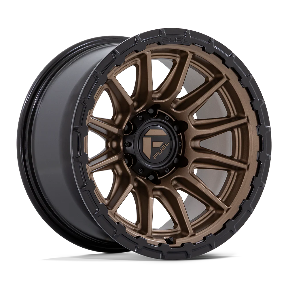 Llanta FUEL PISTON MATTE BRONZE BLACK LIP 17X9 6x139.7 offset -12
