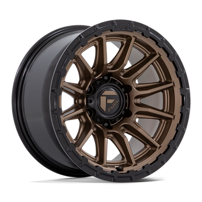Llanta FUEL PISTON MATTE BRONZE BLACK LIP 17X9 6x139.7 offset -12
