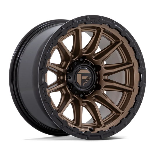 Llanta FUEL PISTON MATTE BRONZE BLACK LIP 17X9 6x139.7 offset -12