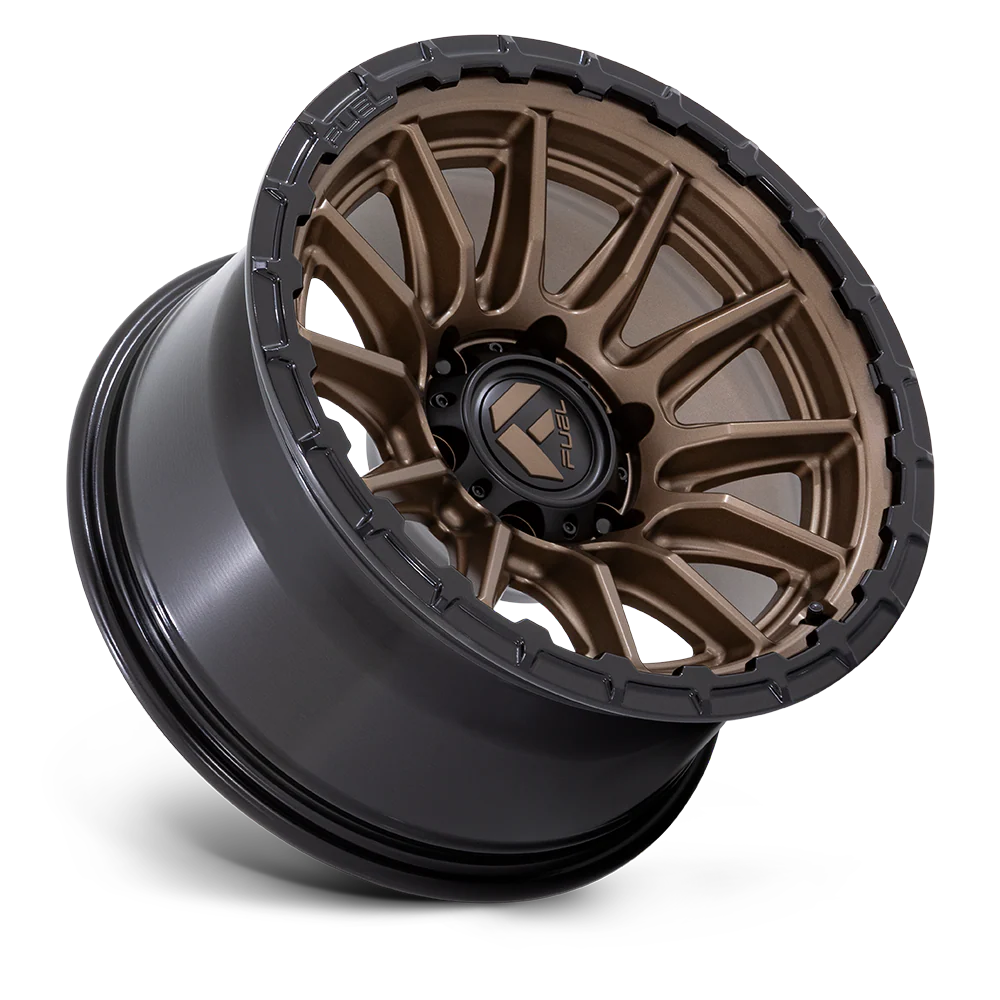 Llanta FUEL PISTON MATTE BRONZE BLACK LIP 17X9 6x139.7 offset -12