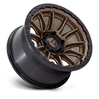 Llanta FUEL PISTON MATTE BRONZE BLACK LIP 17X9 6x139.7 offset -12