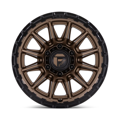 Llanta FUEL PISTON MATTE BRONZE BLACK LIP 17X9 6x139.7 offset -12