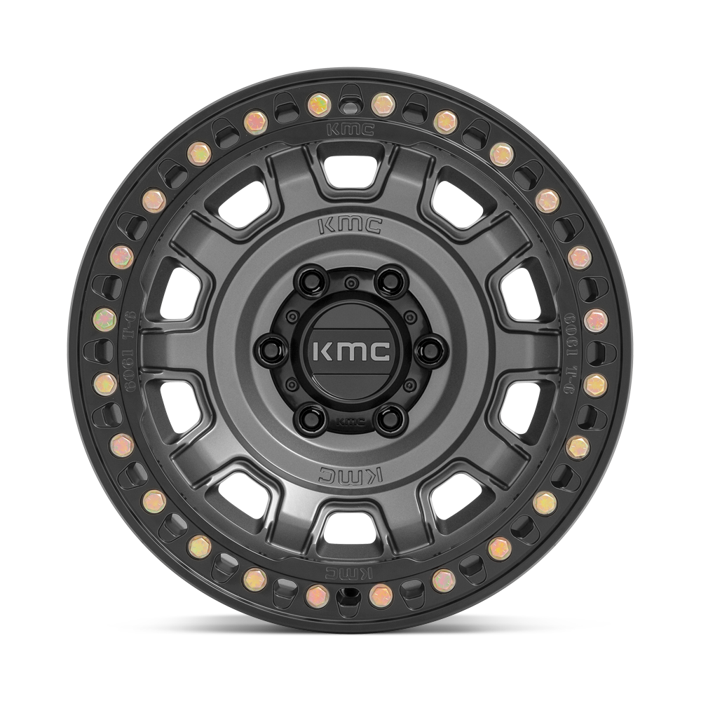 Llanta KMC Tank Beadlock Anthracite KM236 17x9.0 5x127 offset -38
