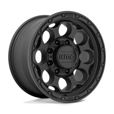 Llanta KMC Dirty Harry Textured Black KM541 17X8.5 6x139.7 offset 0