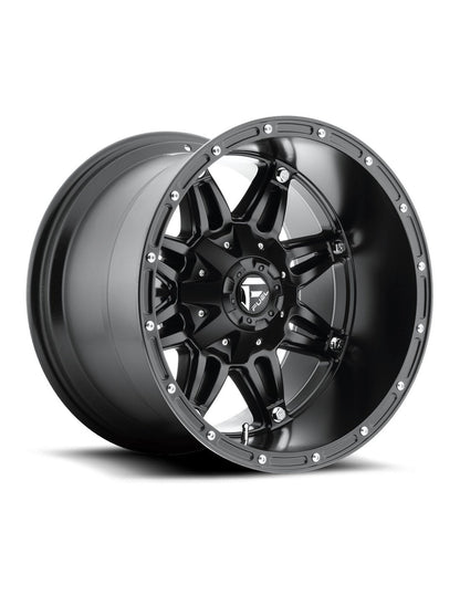 Llanta FUEL HOSTAGE MATTE BLACK 20X9 6x139.7 6x135 offset -12