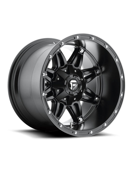 Llanta FUEL HOSTAGE MATTE BLACK 20X9 6x139.7 6x135 offset -12
