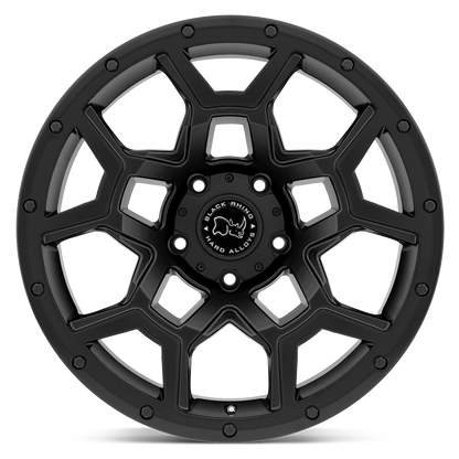 Llanta Black Rhino Overland Matte black 17x9.5 6x139.7 offset -18